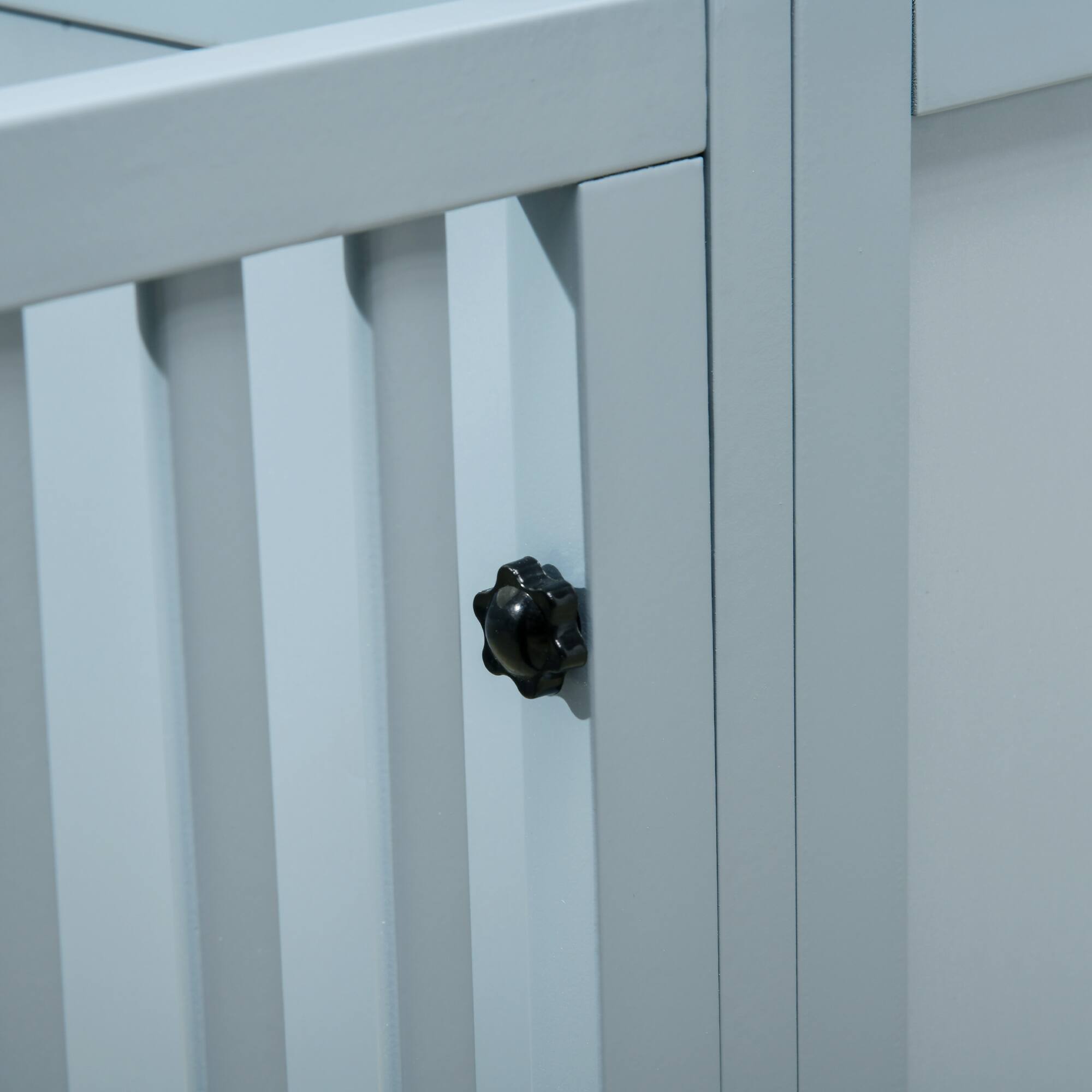 Alt View 5. Pawhut - Whelping Box for Dogs, Mother's Comfort, Pen with Removable Doors, Puppy Playpen, Newborn Supplies.