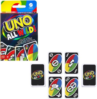 UNO All Wild Card Game UNO All Wild Card Game