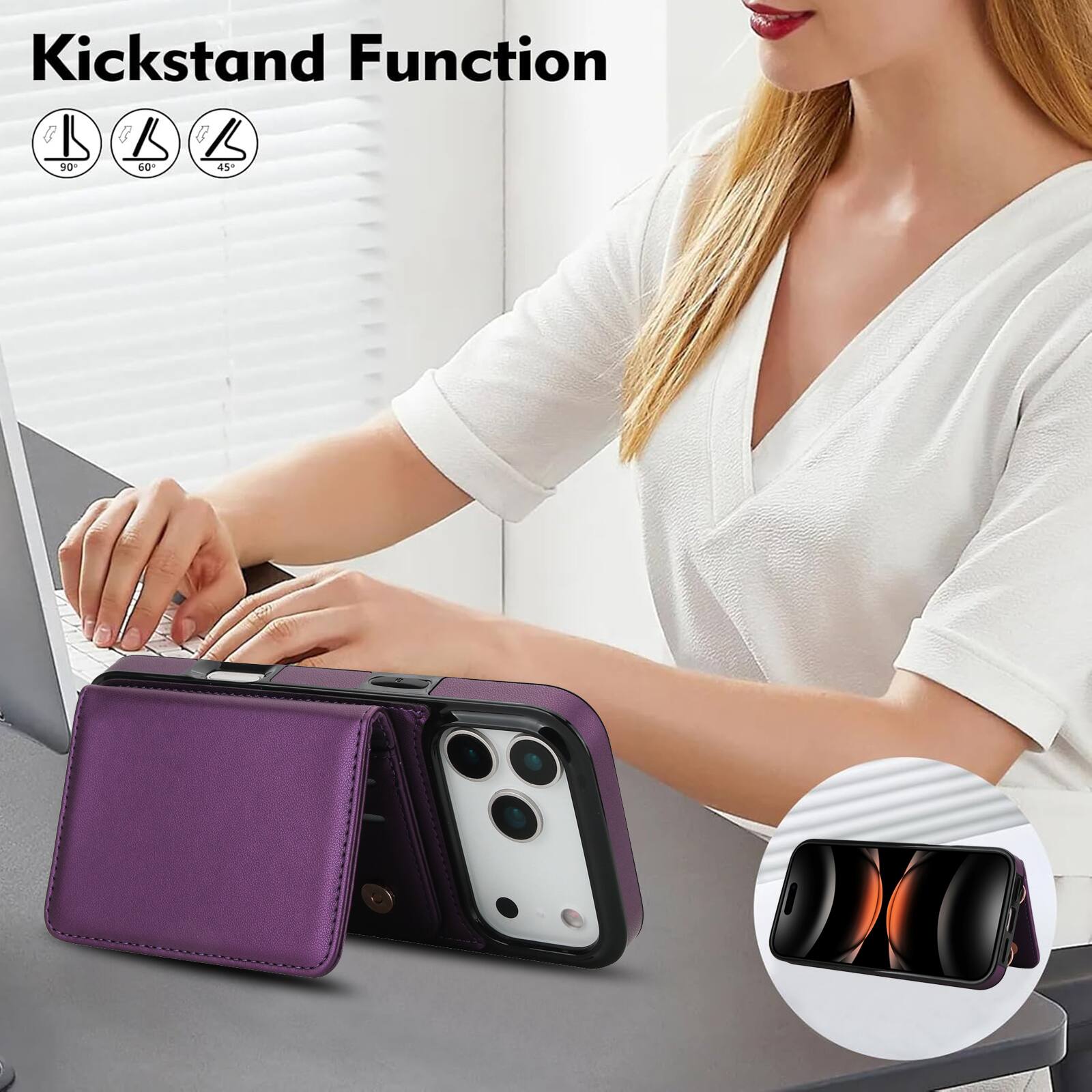 Kickstand Function

90° 60° 45°