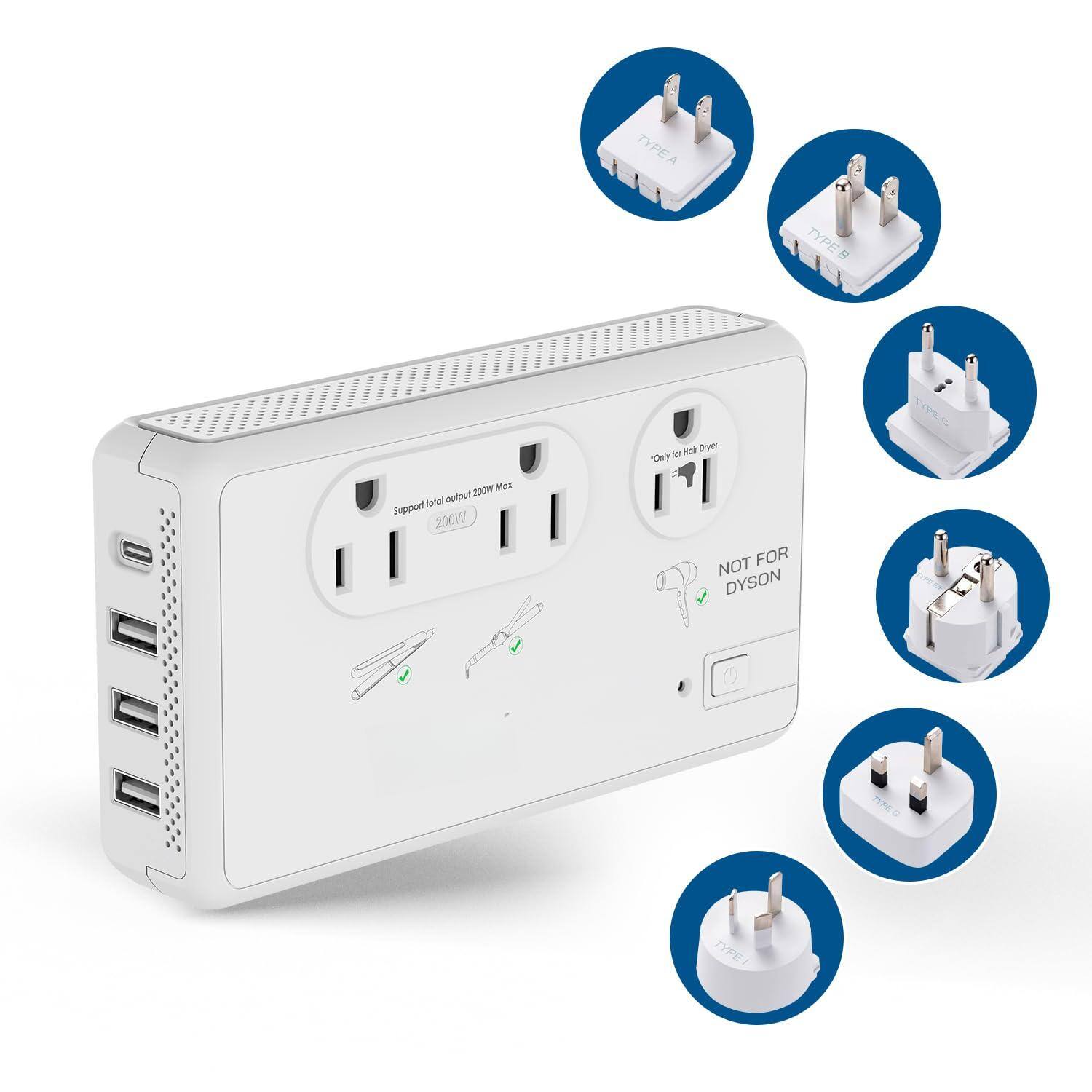World Set 2000W (6 SWadAPt Plugs)