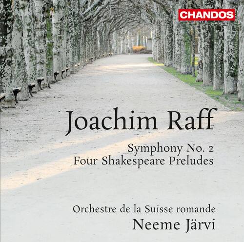 Joachim Raff  
Symphony No. 2  
Four Shakespeare Preludes  

Orchestre de la Suisse romande  
Neeme Järvi  

CHANDOS