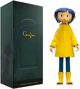 Super7 - Coraline - Supersize Vinyl Figure - Coraline - COLLECTIBLES - Multicolor