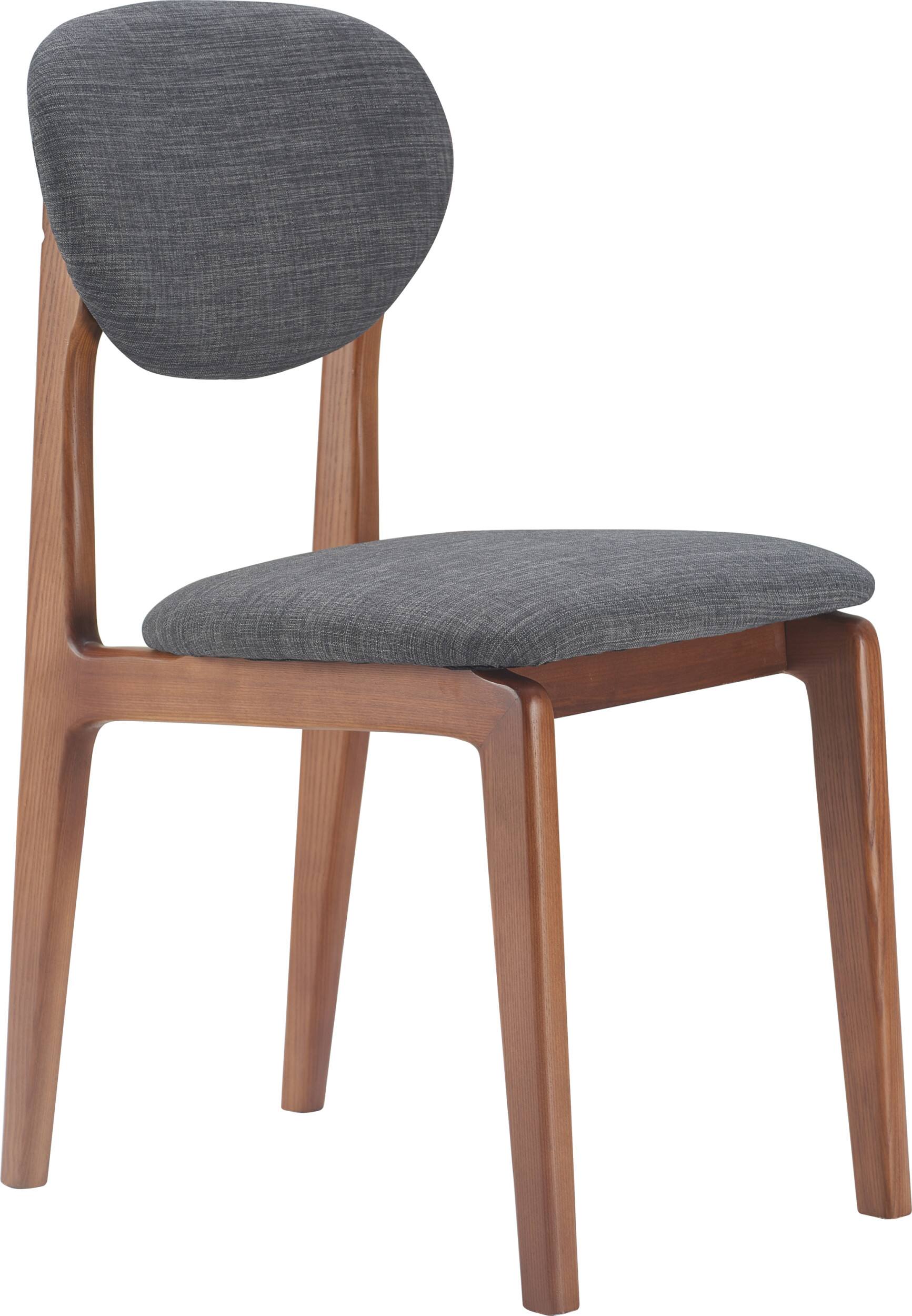 Alt View 14. Elle Decor - Coralie Dining Chair Set of 2 - Charcoal.