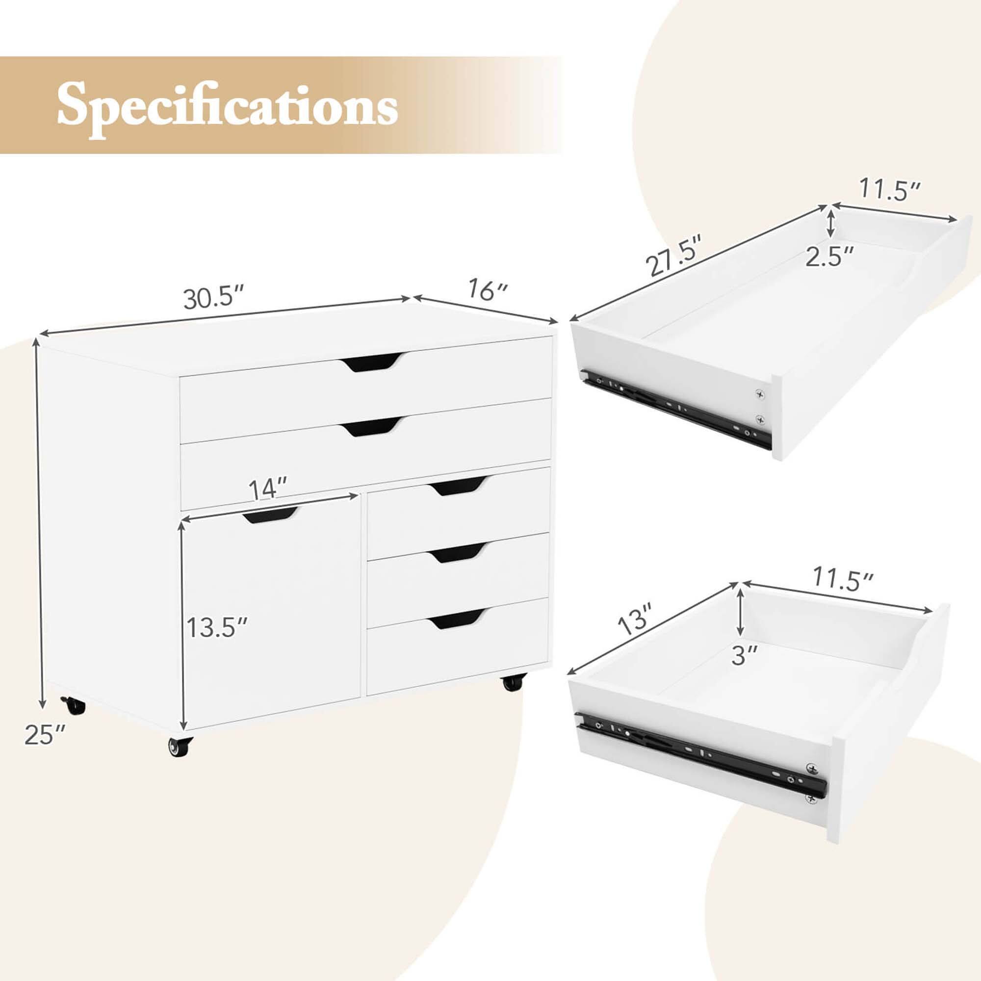 Specifications

- 30.5"
- 16"
- 27.5"
- 11.5"
- 2.5"
- 14"
- 13.5"
- 13"
- 3"
- 11.5"
- 25"