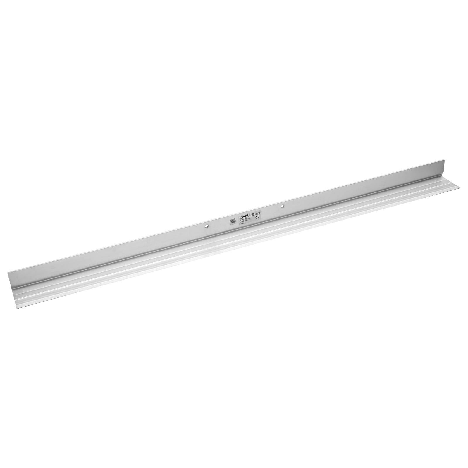 Alt View 5. VEVOR - Concrete Screed Blade 6 ft Length Aluminum Alloy Board Leveling Tool, 5.3 in Wide Straight Edge, Wide Coverage - Silver.