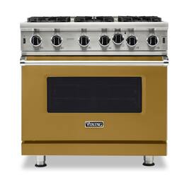 Viking - 5-Series Gas Open Burner Range - Golden Hour
