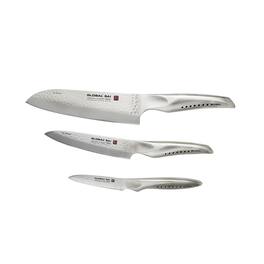Global - SAI 3 Piece Knife Set - Silver