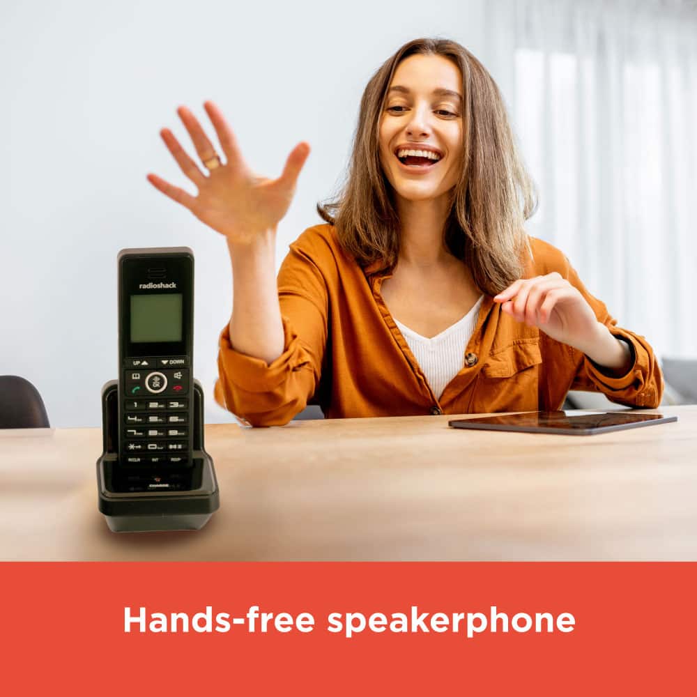 radioshack
Hands-free speakerphone