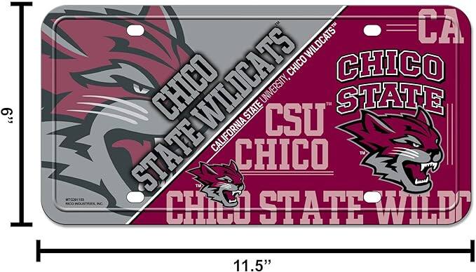 CHICO STATE WILDCATS  
CALIFORNIA STATE UNIVERSITY, CHICO  
CSU CHICO  
CHICO STATE WILDCATS  
CHICO STATE  
11.5"