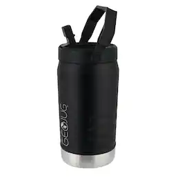 Brentwood - GeoJug 64oz Stainless Steel Insulated Sports Water Jug - Black