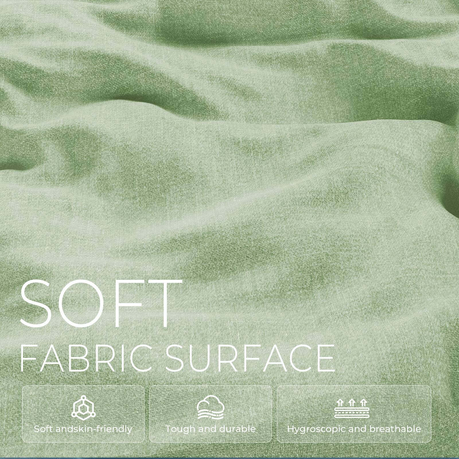SOFT FABRIC SURFACE

- Soft and skin-friendly
- Tough and durable
- Hygroscopic and breathable