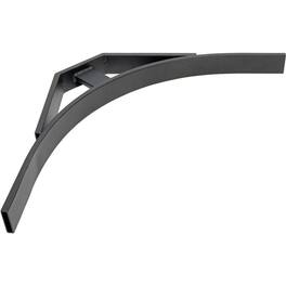Eaton Tripp Lite Series Cable Runway Corner Bracket Kit for 12 in. and 18 in. Ladder Runway, Straight - Hardware - Black