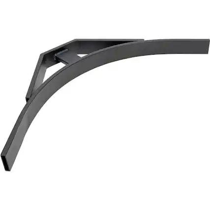 Front. Tripp Lite - Eaton Tripp Lite Series Cable Runway Corner Bracket Kit for 12 in. and 18 in. Ladder Runway, Straight - Hardware - Black.