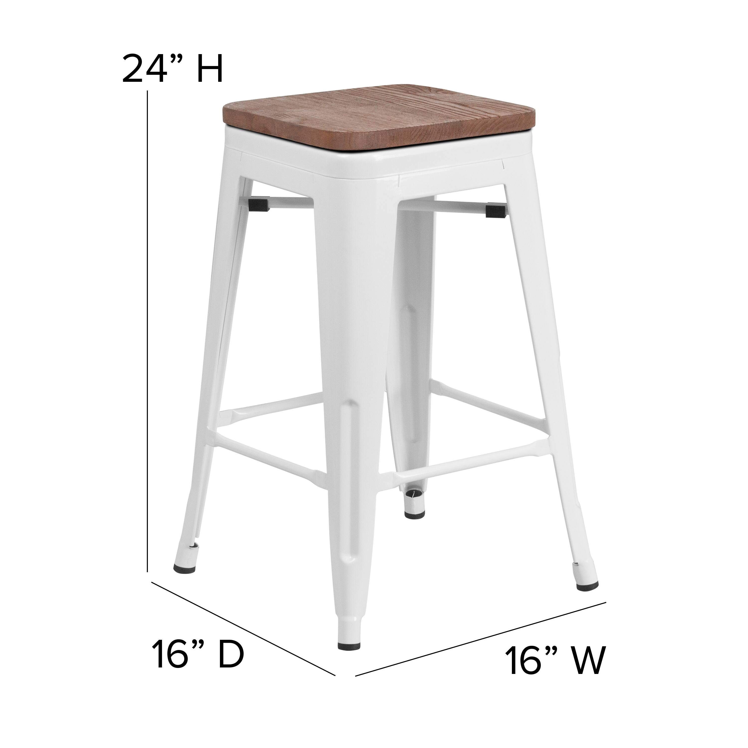 24" H  
16" D  
16" W
