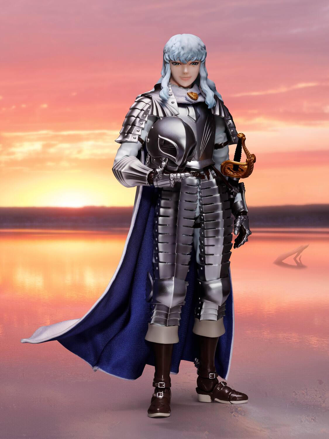 Alt View 3. PopMarket - Tamashii Nations - Berserk - S.H.Figuarts - Griffith (The Band of the Hawk) Action Figure   - COLLECTIBLES - Multicolor.
