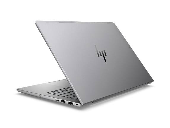 Left. HP - HP ZBook 8 G1a 14 Mobile Workstation PC Touch with 3 Yr Warranty & Wolf Pro - Black.