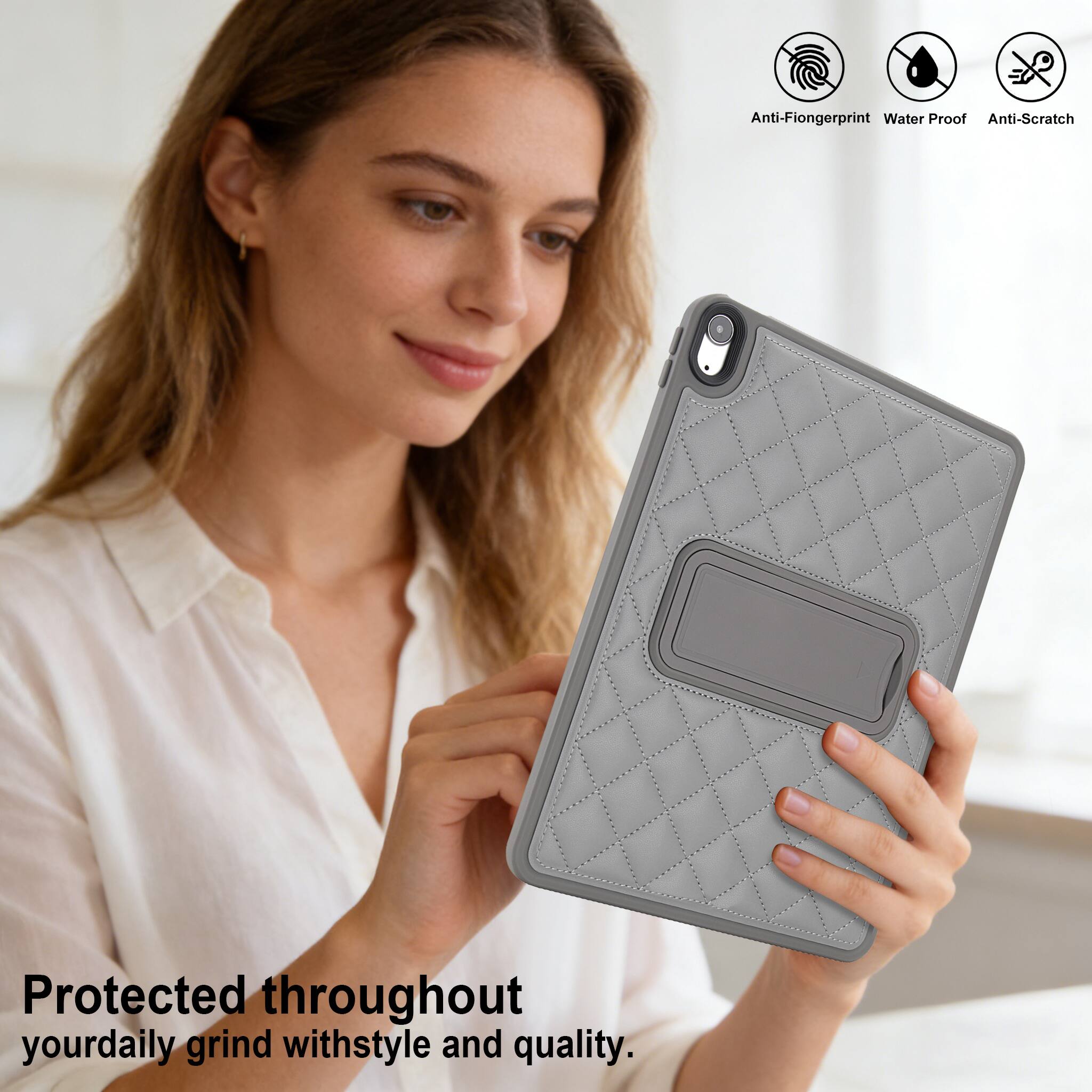 Anti-Fingerprint Water Proof Anti-Scratch Protected throughout your daily grind with style and quality.