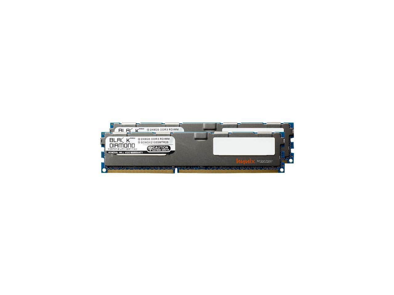 Black Diamond - server memory 16gb (2 x 8gb) 240-pin ddr3 sdram ecc registered ddr