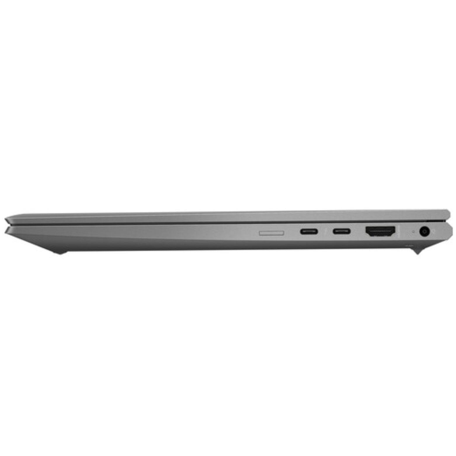 Alt View 5. HP - ZBook Firefly 14 G8 14" FHD Intel Core i5-1145G7 2.6 GHz 16GB DDR4 256GB SSD Intel Iris Xe Windows 11 Pro Laptop - Gray.
