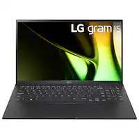 LG - gram 15" Laptop - Intel Core Ultra 7 - 32GB RAM - 1TB SSD - Black - Front_Zoom