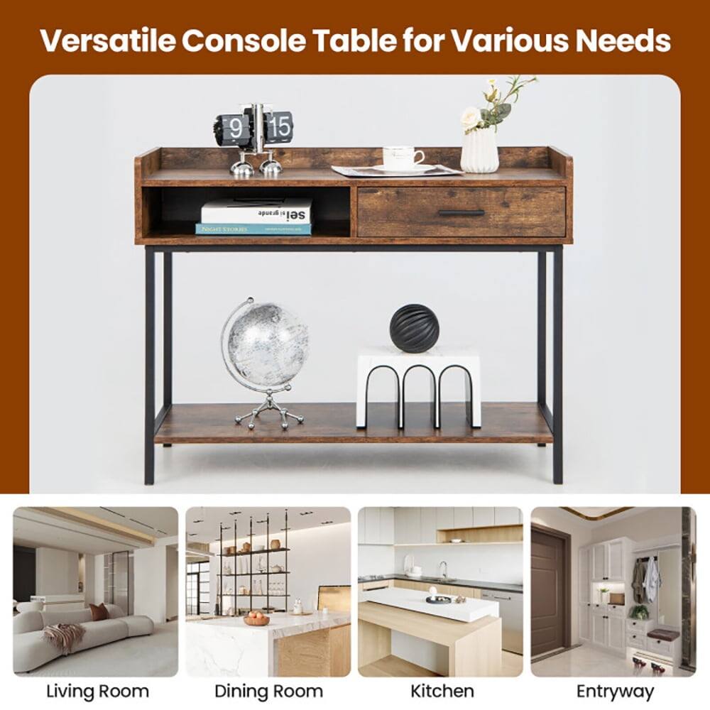 Versatile Console Table for Various Needs

Living Room  
Dining Room  
Kitchen  
Entryway
