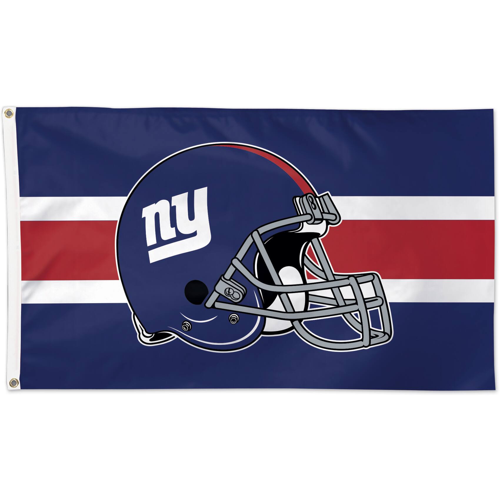 WinCraft - New York Giants Single-Sided 3' x 5' Deluxe Helmet Flag - Multicolor
