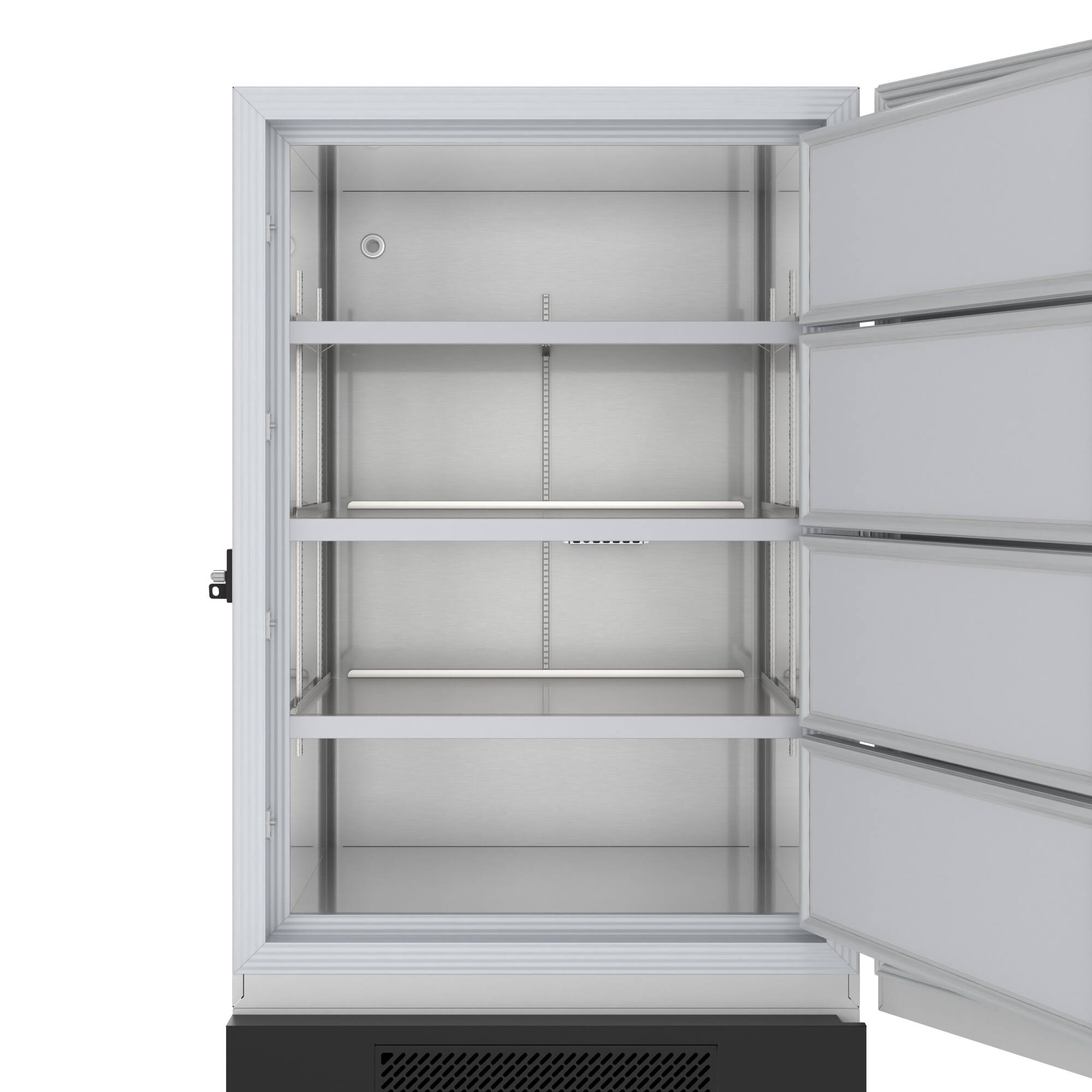 Alt View 3. Koolmore - 30 cu. ft. -86 C Ultra-Low Temp Lab Medical Freezer with Lock and Touch Screen, UL Listed in White (KM-PHF-30CUL) - White and Black.