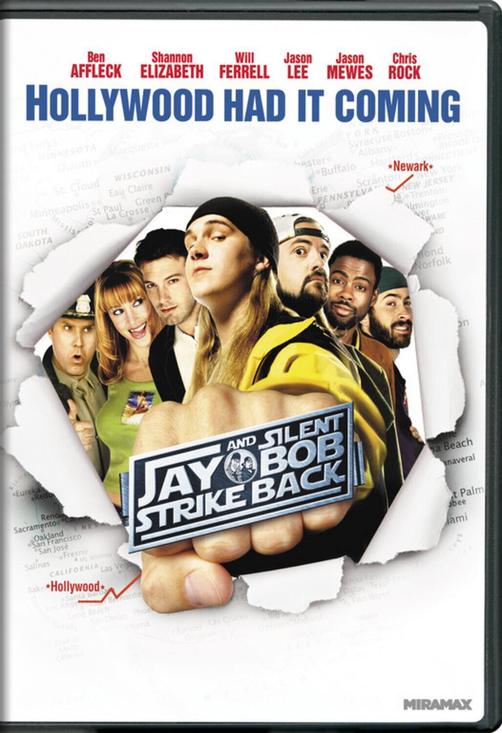 Front. Jay and Silent Bob Strike Back   - DVD.