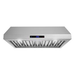 Streamline - 30 inches - Externally Vented - Under cabinet Range Hood - Brushed Stainless Steel
