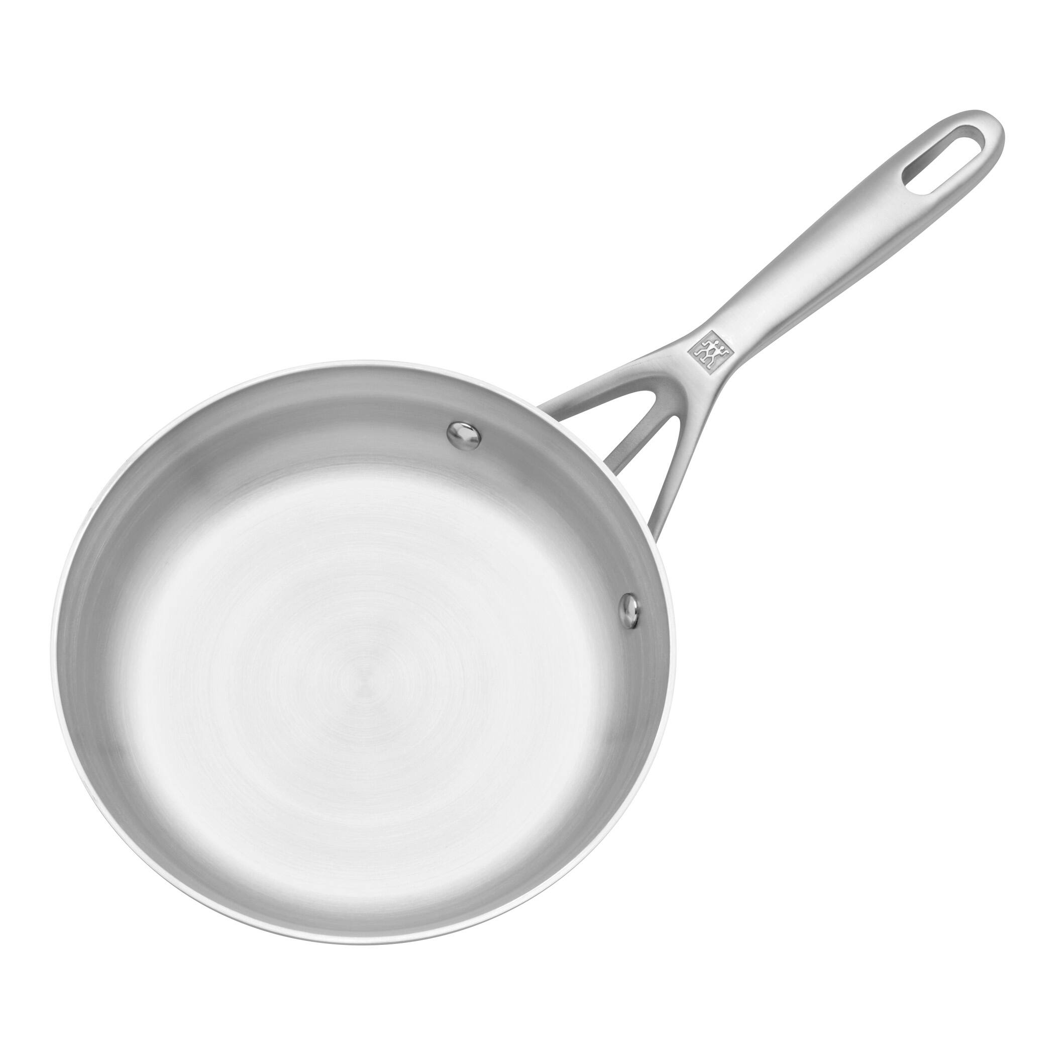 Alt View 1. ZWILLING - ZWILLING Motion Stainless Steel 8-inch Stainless Steel Fry Pan - Stainless Steel.