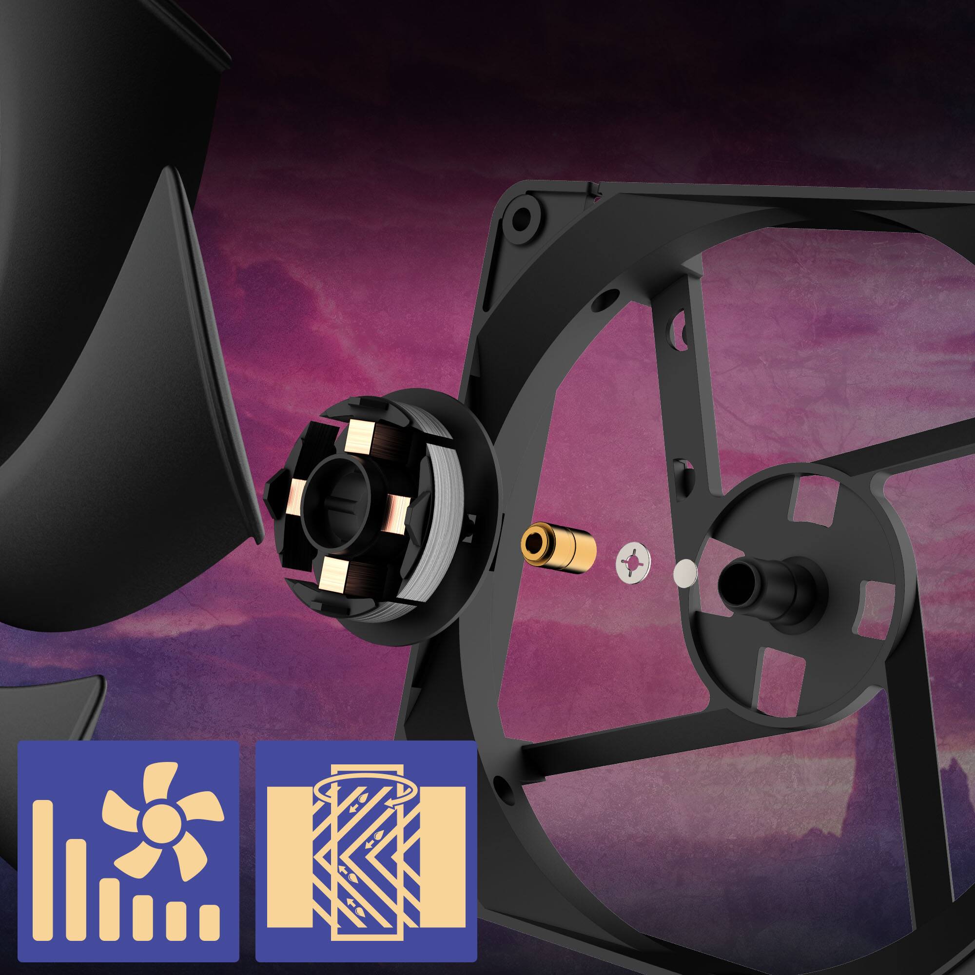 Alt View 2. MSI - A850GLS MLG EDITION 850W ATX 3.1 & PCIe 5.1 Ready Fully Modular 80 Plus Gold Gaming Power Supply - Black & Red.