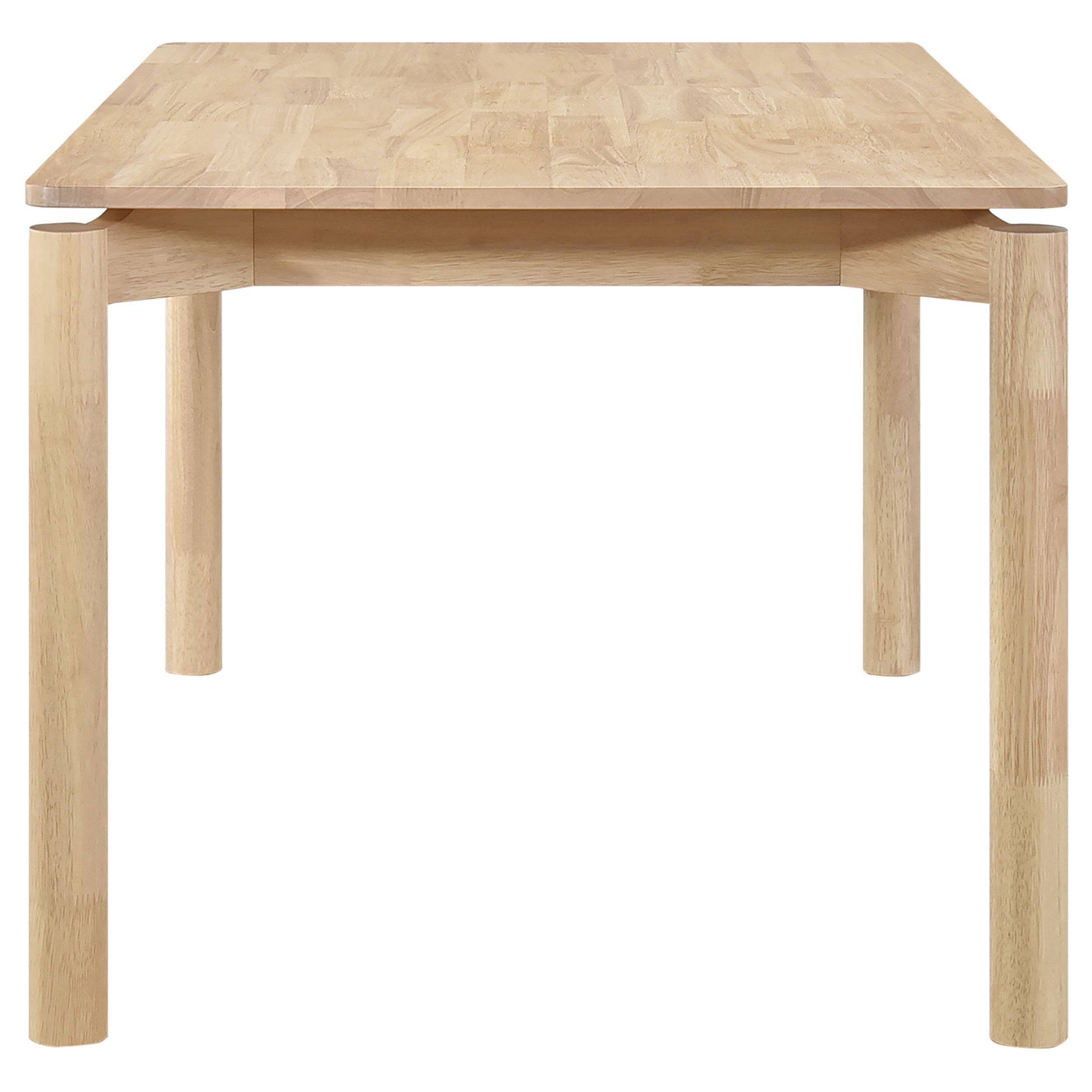 Manhattan Lane Rida Dining Table, Hardwood, Rectangular 59 Inch Top ...