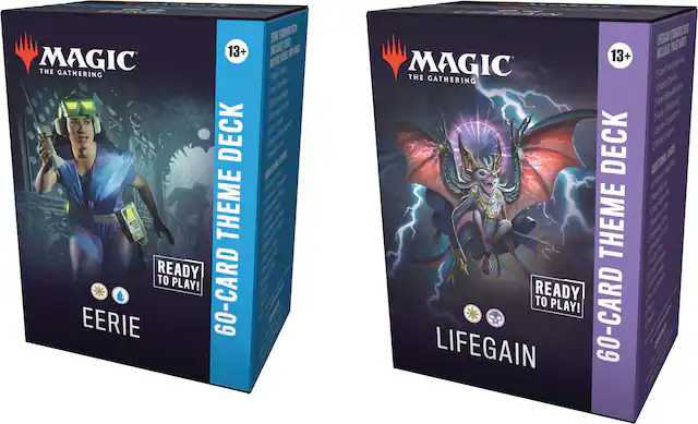 13+ MAGIC THE GATHERING DECK THEME READY TO PLAY! EERIE 60-CARD THEME DECK
13+ MAGIC THE GATHERING DECK THEME READY TO PLAY! LIFEGAIN 60-CARD THEME DECK