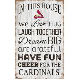 Fan Creations - 11'' x 19'' Team In This House Sign - Multicolor