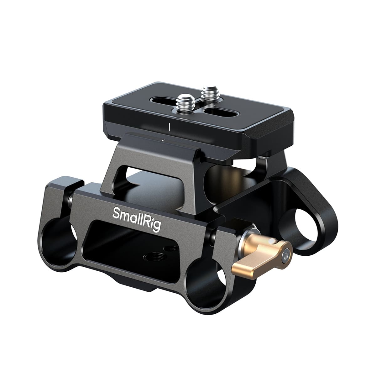 Smallrig - Arca-Type Mount Plate Kit with 15mm Dual Rod Clamp
