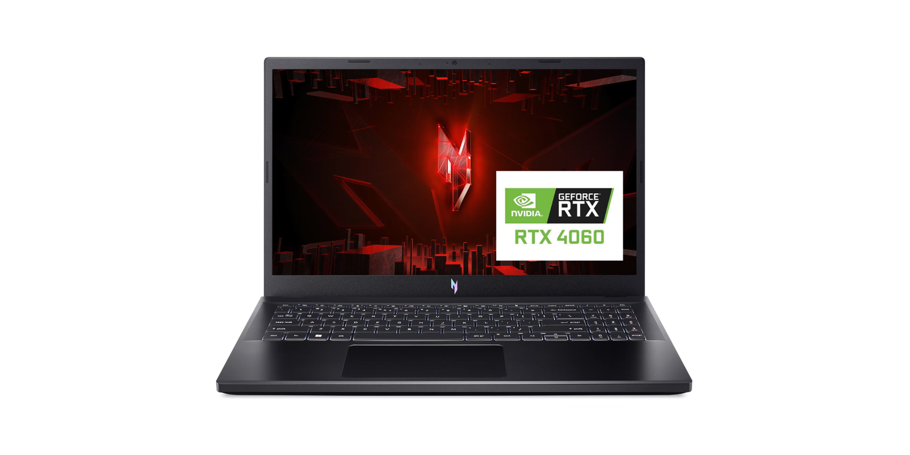 The text on the image is: "GEFORCE NVIDIA RTX 4060".