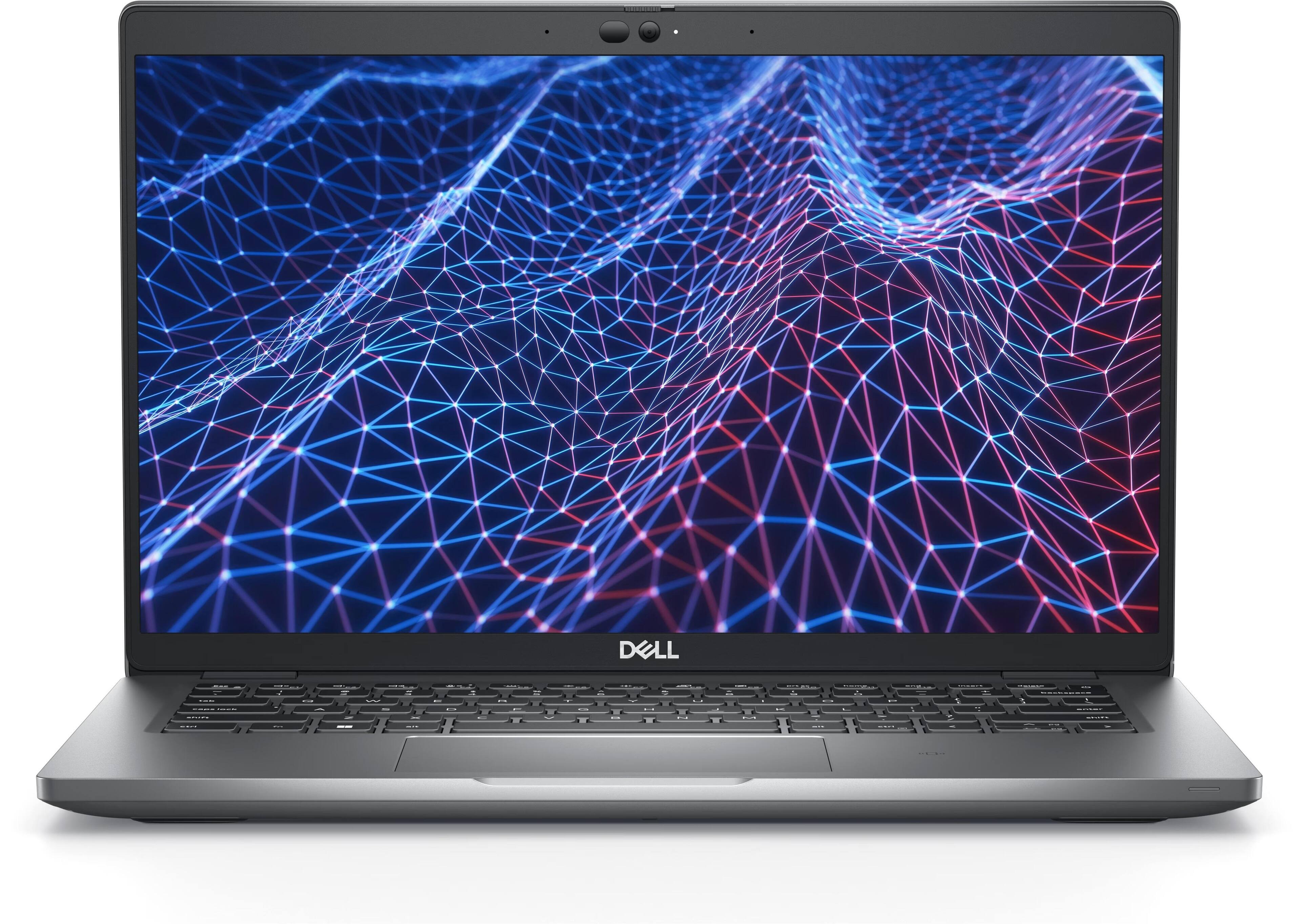 Front. Dell - Latitude 5430 Laptop 14.0 HD Display (i5-1235U, 16GB, 512GB SSD, Intel Iris Xe, Backlit KB, Win 11 Pro) - Gray.