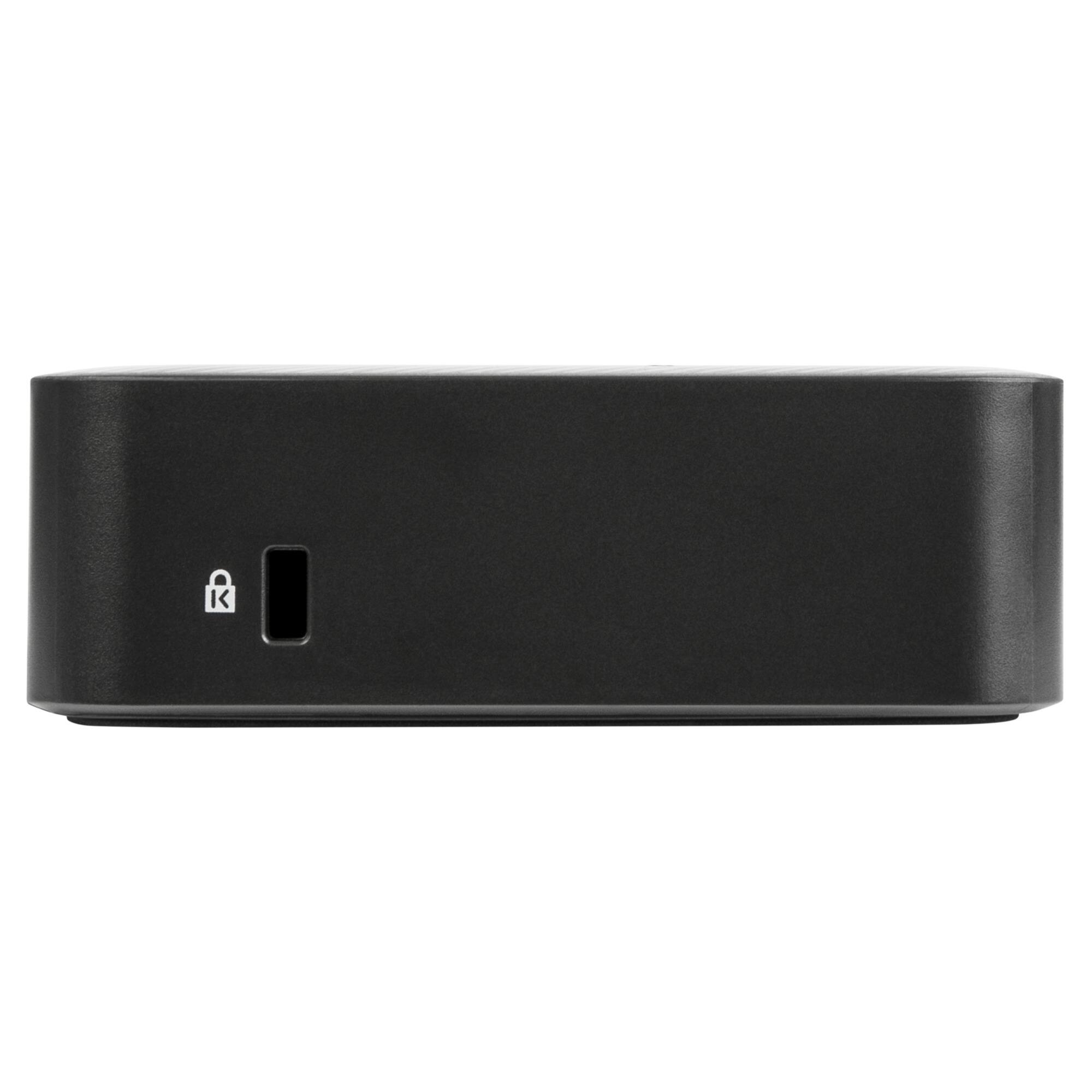 Alt View 5. Targus - USB-C Multi-Function DisplayPort Alt. Mode Triple Video Docking Station with 85W Power - Gray.