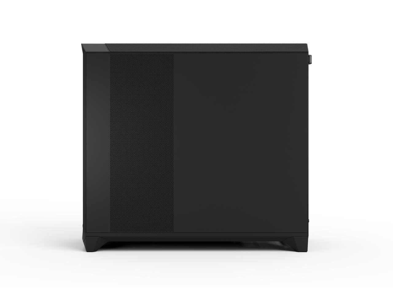 Alt View 8. Fractal Design - Fractal Design Meshify 3 XL E-ATX Full Tower PC Case - Black Chassis with Solid Side Panel - Black.