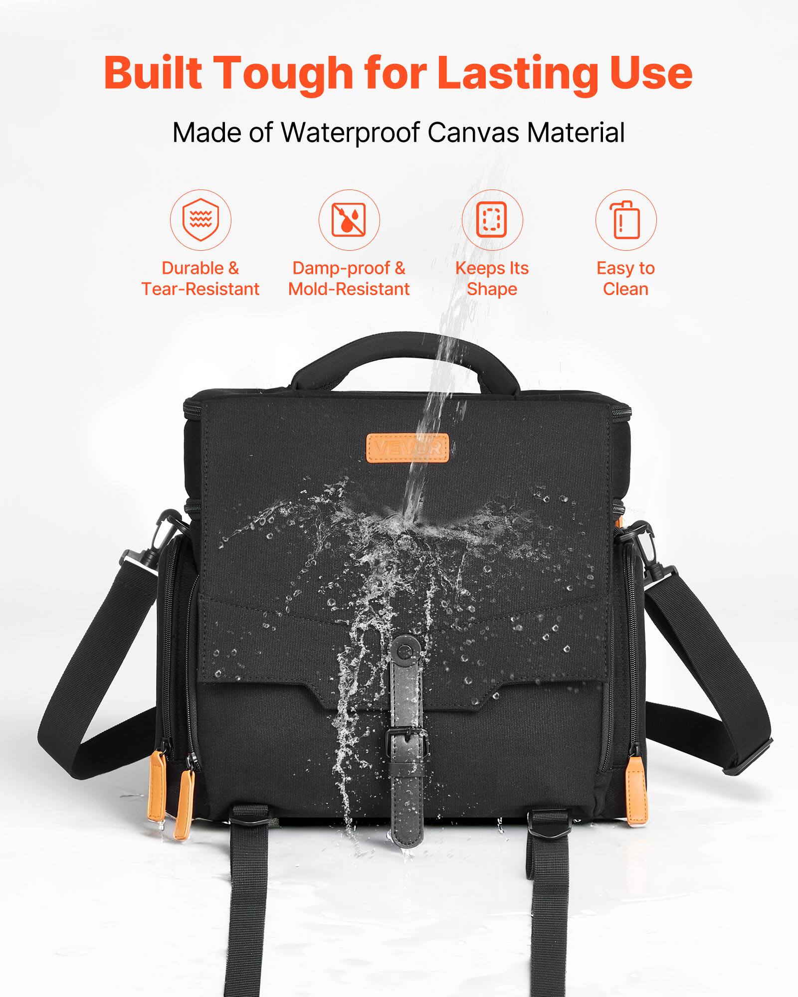 Built Tough for Lasting Use  
Made of Waterproof Canvas Material  

- Durable & Tear-Resistant  
- Damp-proof & Mold-Resistant  
- Keeps Its Shape  
- Easy to Clean