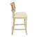Left. OSP Home Furnishings - Alaina 26" Counter Stool in Linen Fabric with Coastal Wash - Linen.