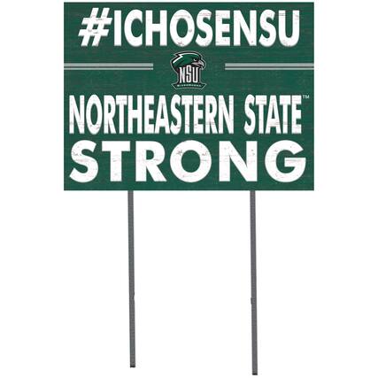 #ICHOOSENSU
NORTHEASTERN STATE
STRONG
