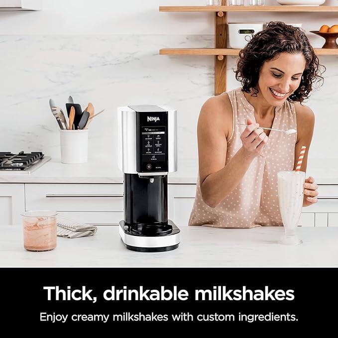 Ninja 9

Thick, drinkable milkshakes

Enjoy creamy milkshakes with custom ingredients.