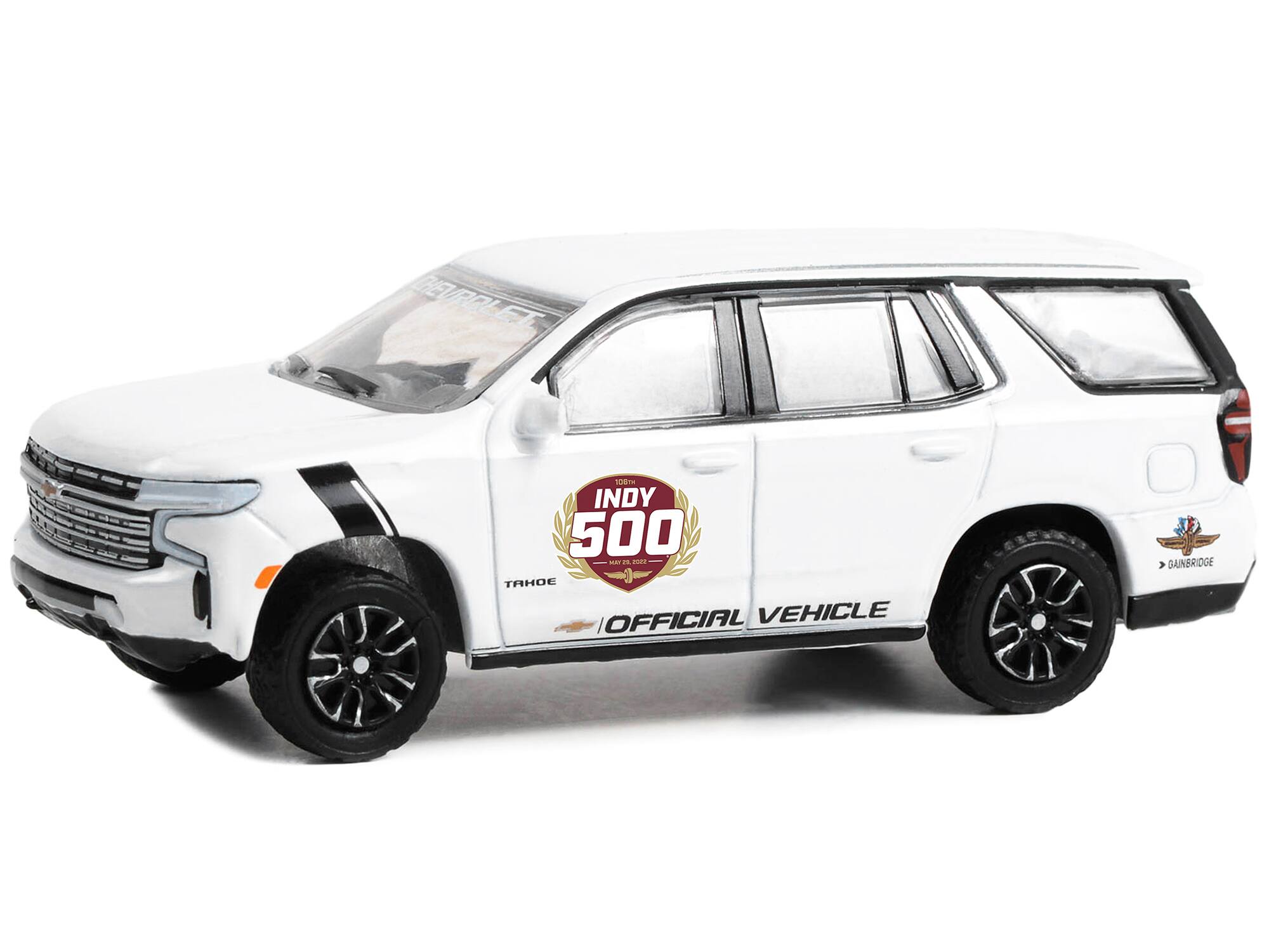 BEUROLET 108TH INDY 500 AN .. zak0 TAHOE OFFICIAL VEHICLE BAINBRIDGE