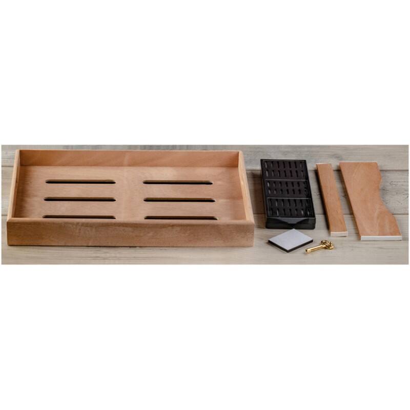 Alt View 1. Prestige - Bally Digital Cigar Humidor - Cherry Finish.