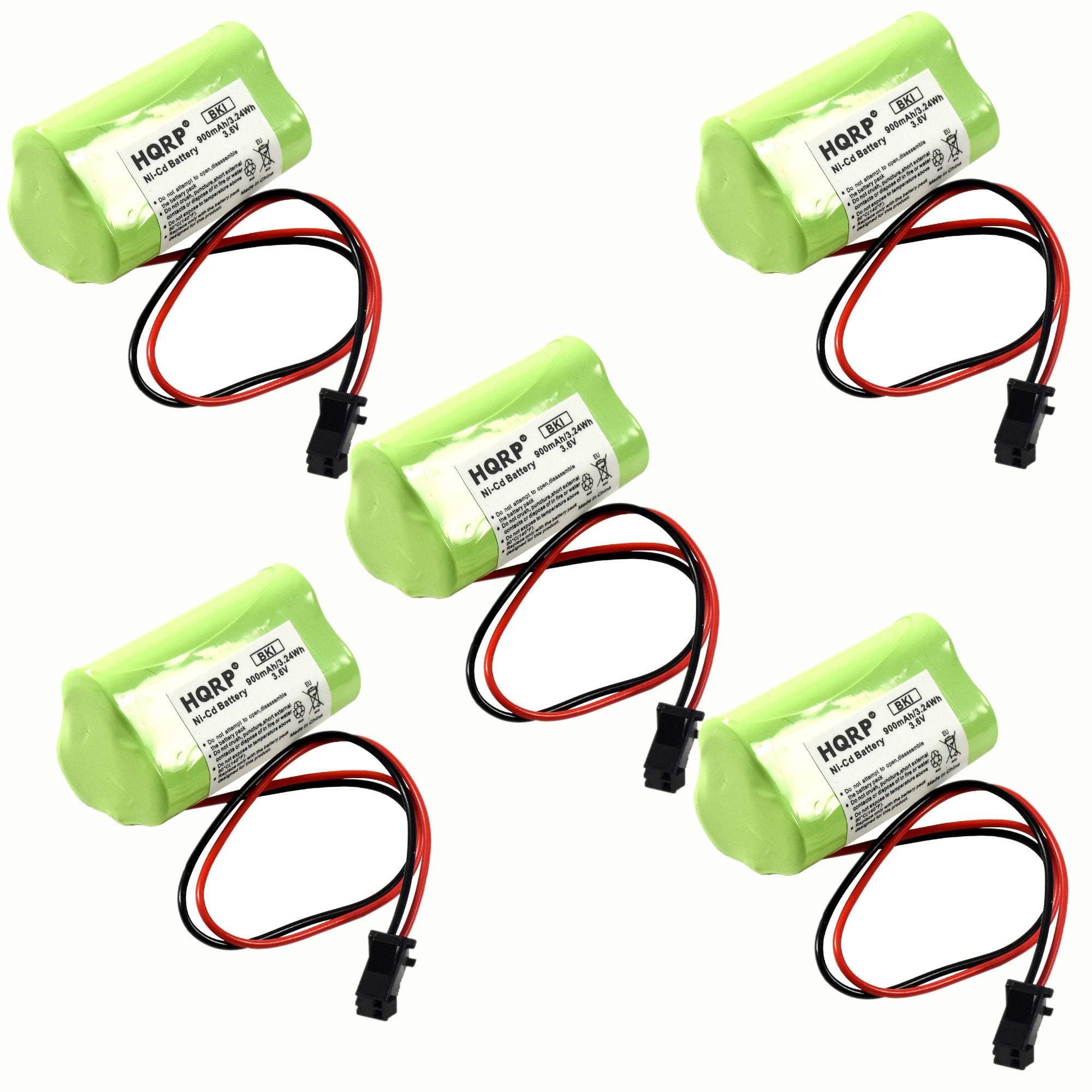 HQRP - 5-Pack Emergency Exit Light Battery for Lithonia ELB-B001 EU2 LED Interstate ANIC1566 Unitech 0253799 Lowes 253799 price history on PriceWatchPro