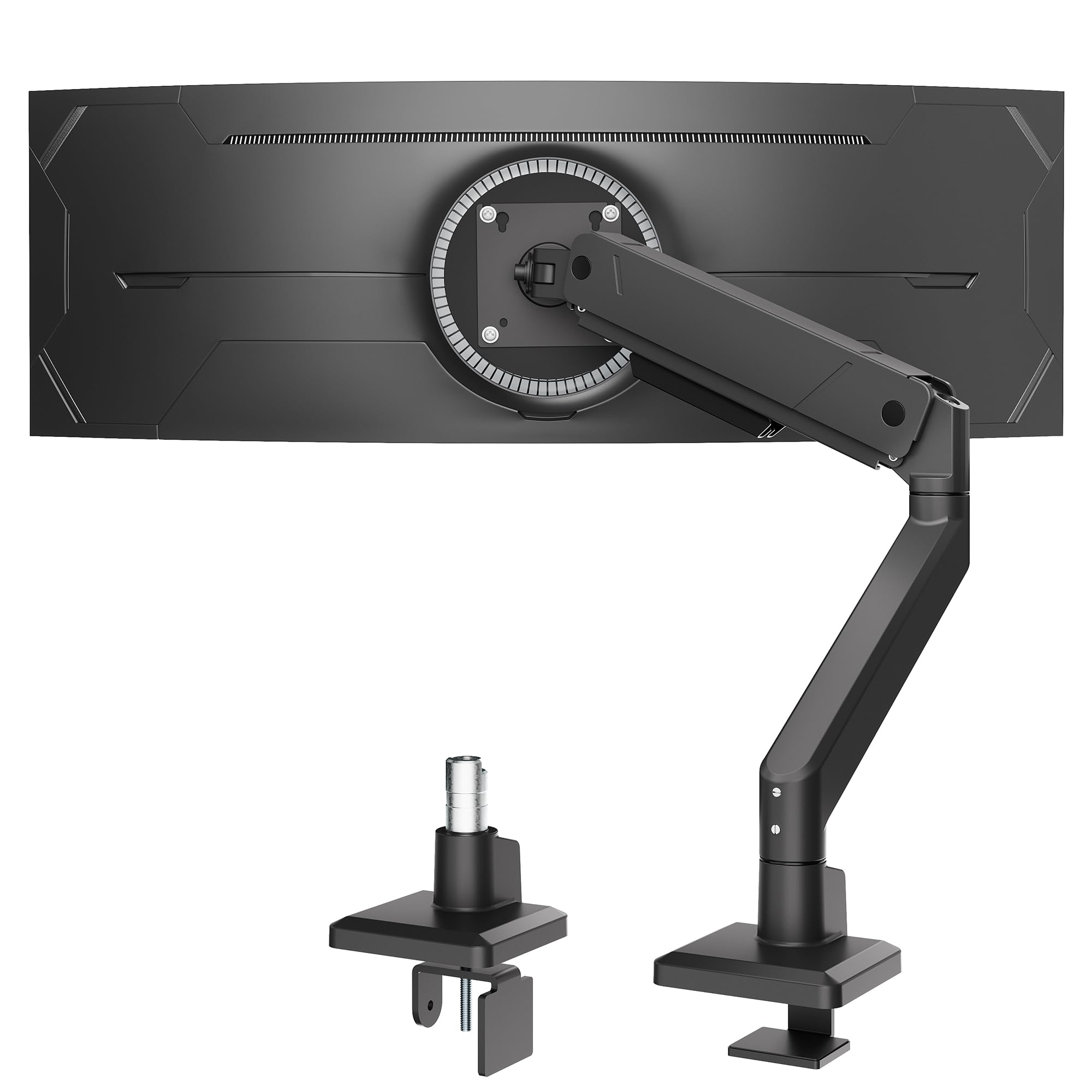 Cedar Assembly Single Monitor Arm For Max Ultrawide Screens Adjustable ...