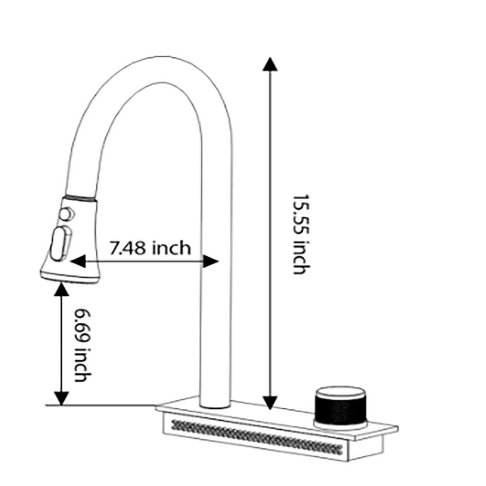 6.69 inch  
7.48 inch  
15.55 inch