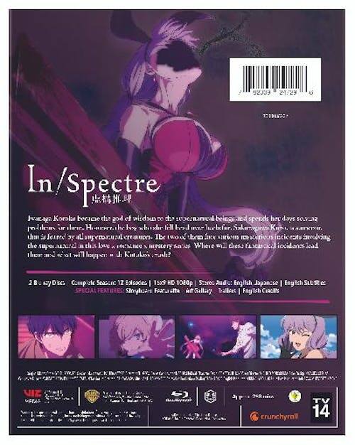 Angle. In/Spectre: Season 1 [Blu-ray].