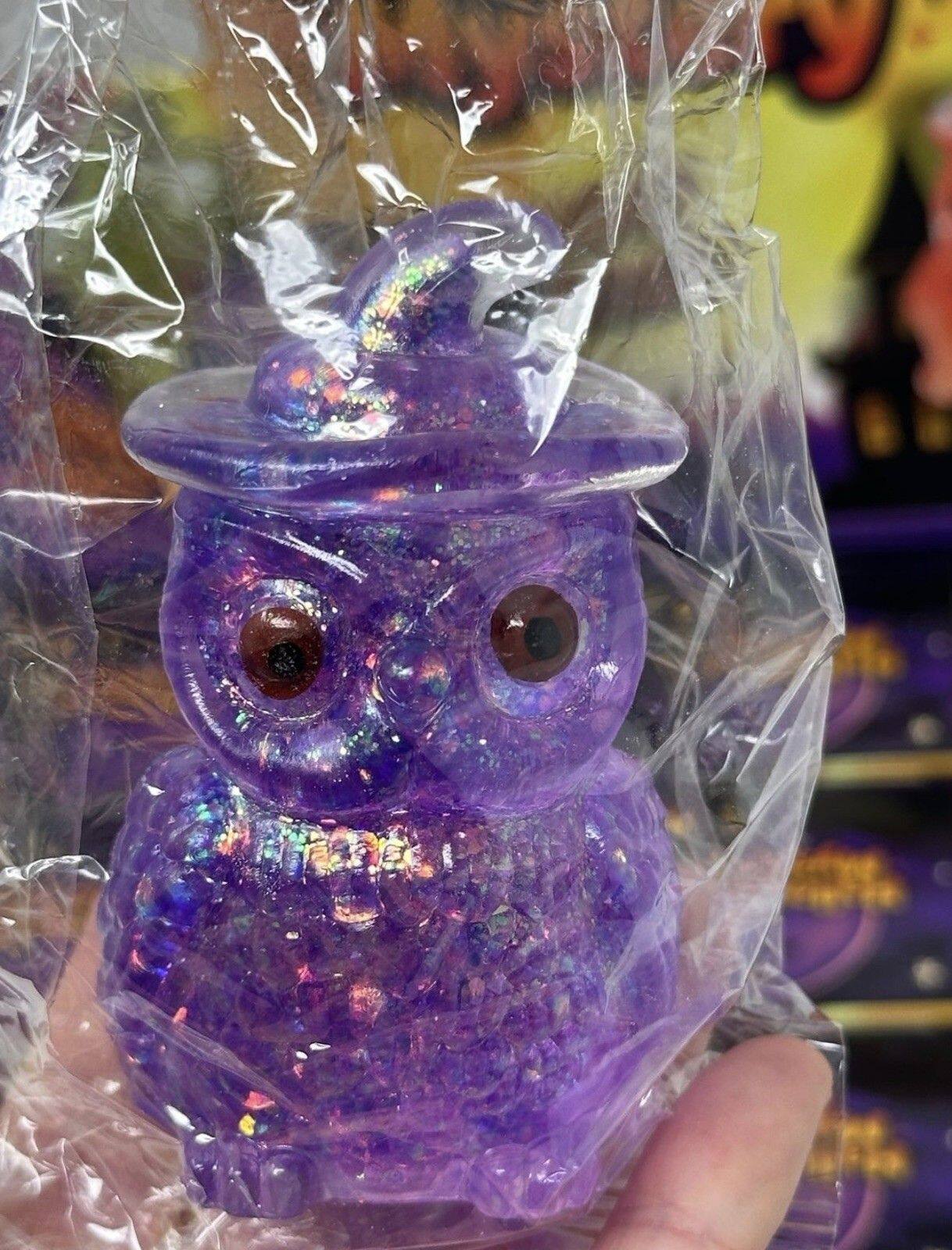 Alt View 1. Link - Link Halloween Slow Rising Owl Squishy Purple - Purple.
